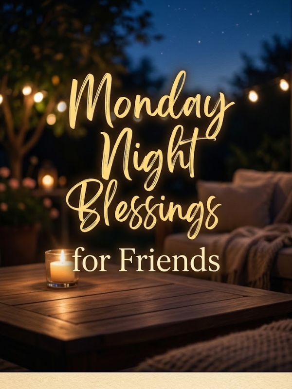 Monday Night Blessings for Friends