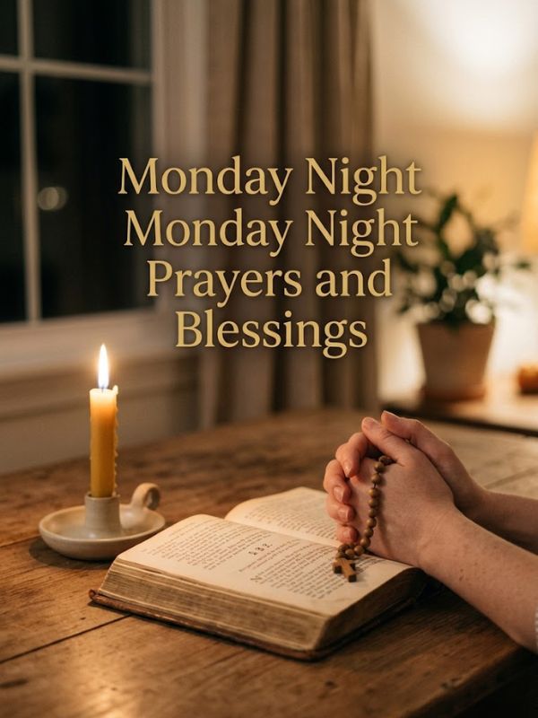 Monday Night Prayers and Blessings