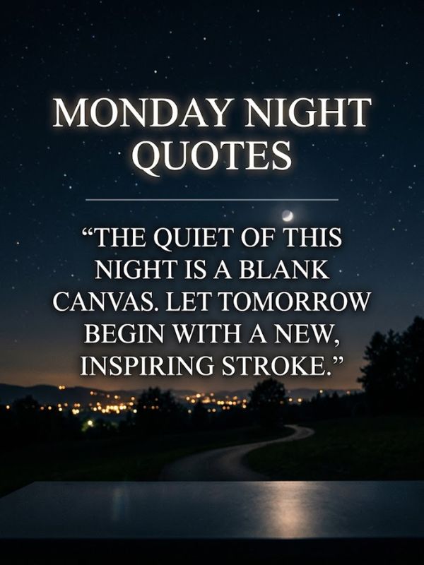 Monday Night Quotes